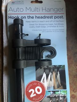 Auto (Car) Multi Hanger (Back of headrest)