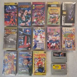 Lot of 15 Super Famicom Games, Nintendo. **READ**