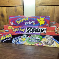 Pokémon Board Games Original Geniune