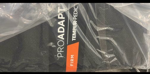 King size Tempur Pedic pro adapt firm