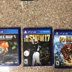 PlayStation PS4  Games