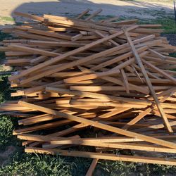 Stack Of One By One Cedar Wood