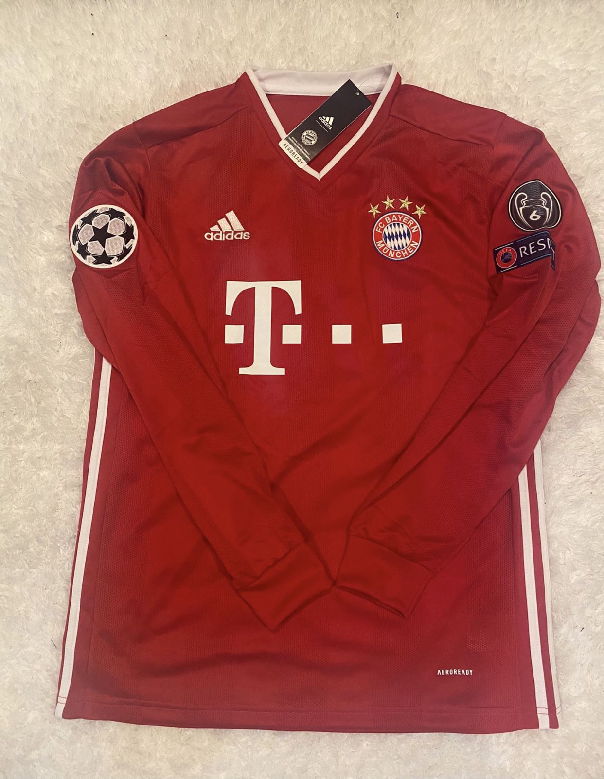 Lewandowski #9 Long sleeve Bayern Munich jersey L