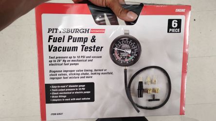 Fuel pump n vacuum tester $59