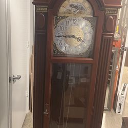 Grandfather Clock Like New 