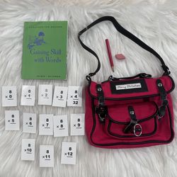 American Girl Molly McIntire’s School Bag and Supplies Vintage Incomplete 2013