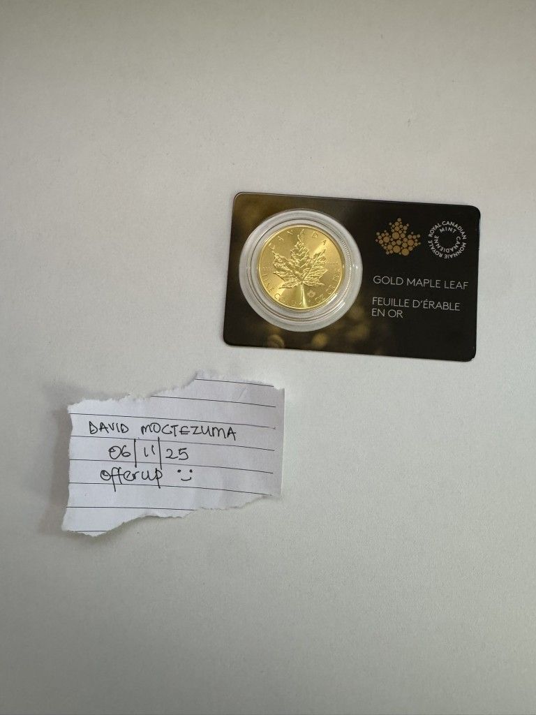 1 oz Gold Maple Leaf
