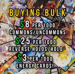 Buying Pokemon Card Bulk