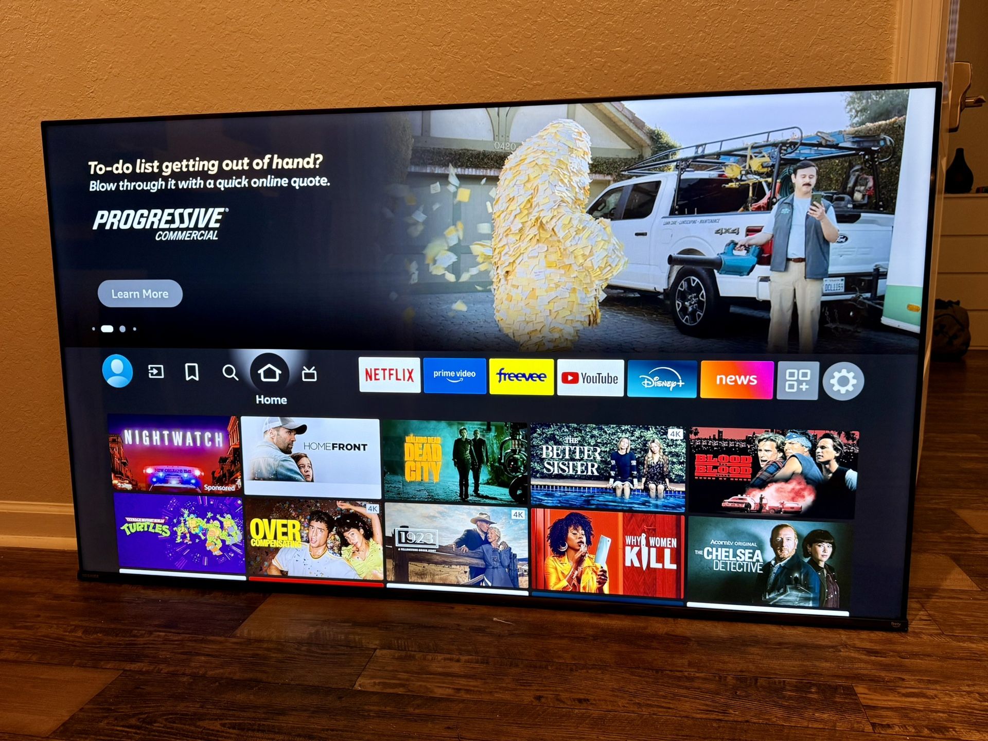 Toshiba 65C350LU 65-inch 4K UHD LED Smart Fire TV