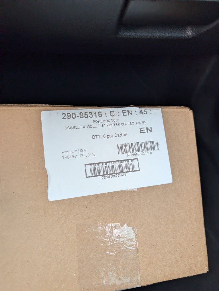 151 Poster Box Sealed Case