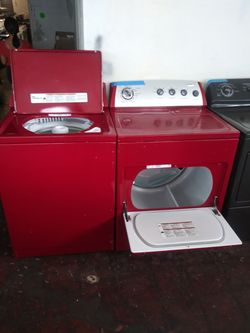 Whirlpool top load washer and dryer set working perfectly with 4 months warranty