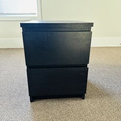 IKEA Nightstand  16” x 19 x 21.5” 2 drawers