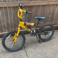 Used Hot Wheels Bike 14” Wheels For 6-12 Year Old Kids