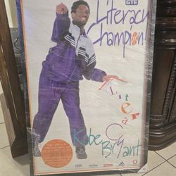 Old Kobe Bryant/Gte Poster Original 24x18 