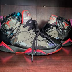 Air Jordan 7 Black Gloss Wmns 6.5