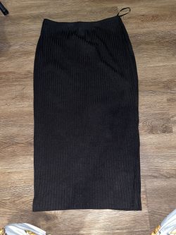 Long Black Skirt