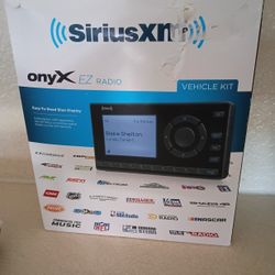 SiriusXM Onyx EZ Satellite Radio Vehicle Kit.