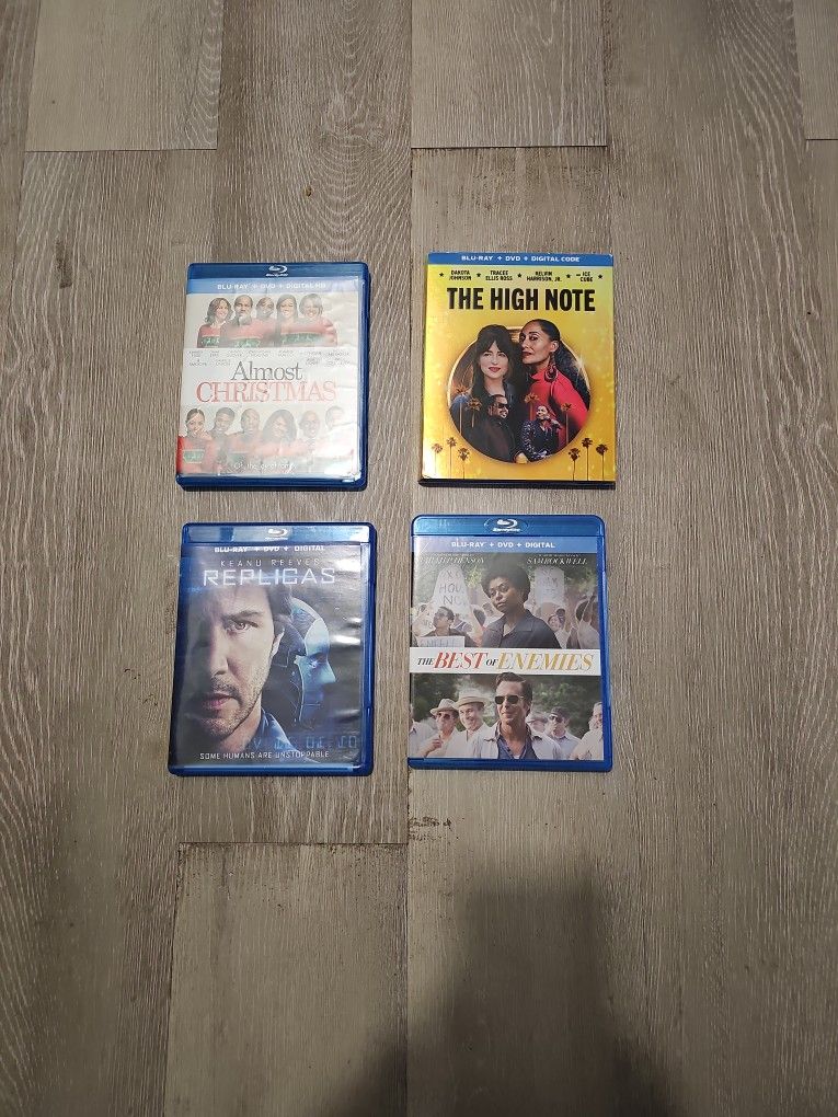 4 Movie Blu-Ray Bundle
