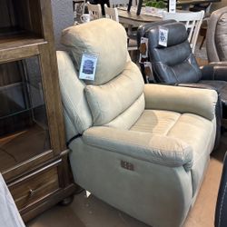 Available In Grey Color, Power Recliner And Power Headrest 