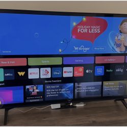 50″ LED with 4K Ultra HD (3840×2160) resolution