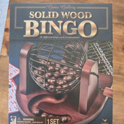 Game Gallery - Solid Wood Bingo