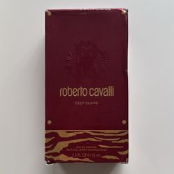 Roberto Cavalli Deep Desire Perfume - NEW