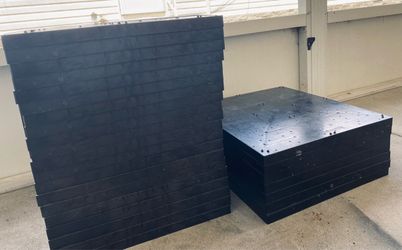 Unused Pier Pads (ABS Plastic) – 16"x18" & 16"x16"