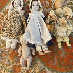 Vintage Porcelain Dolls
