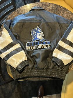 Blue Devils Leather Jacket
