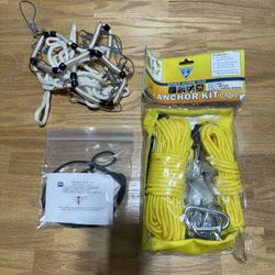 Kayak / Canoe Anchor Kit plus Kayak Paddle Leash