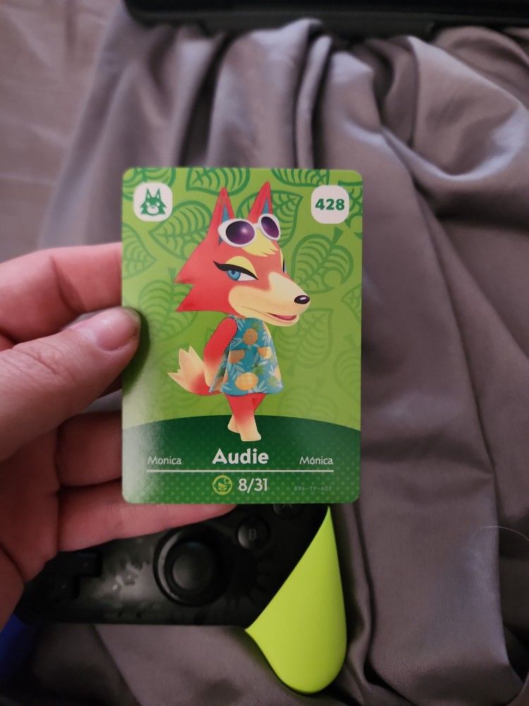 Audie Amiibo Card