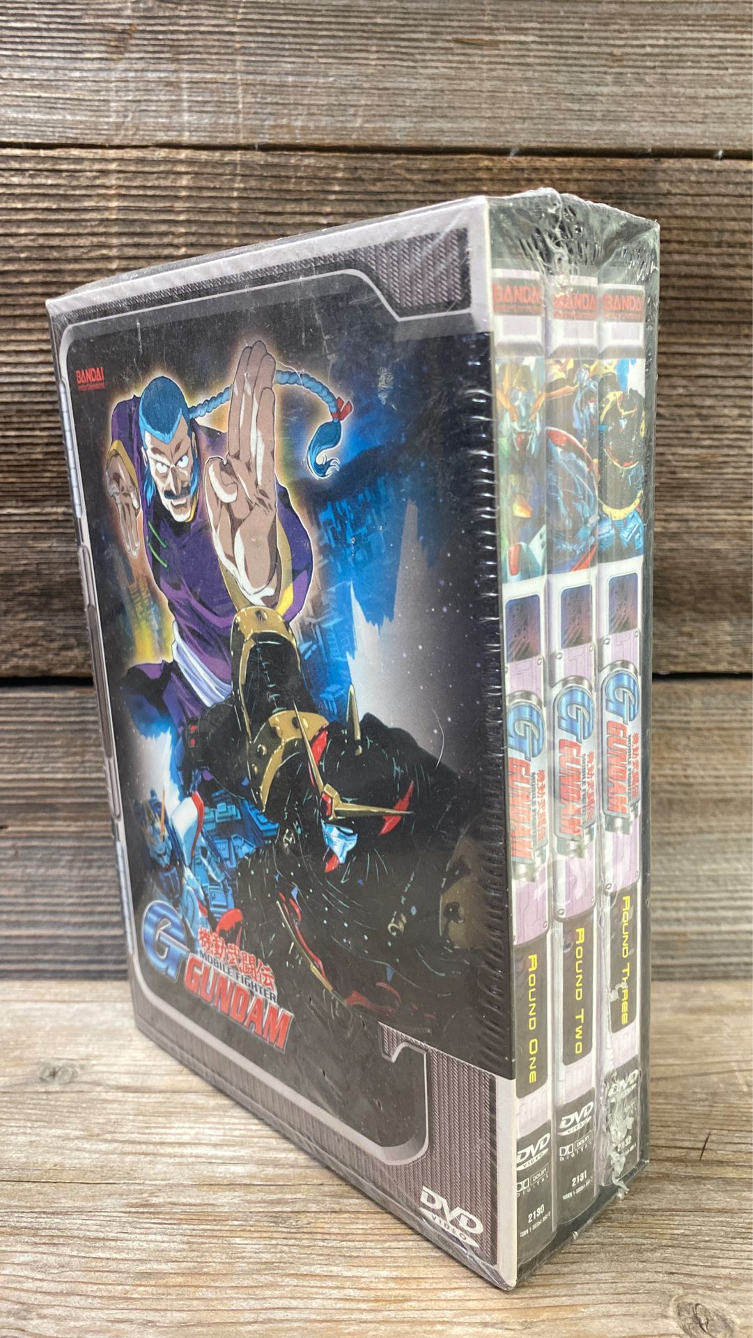 Mobile Fighter G GUNDAM Collectors Box Round 1-3 (3 dvds) NEW IN BOX!