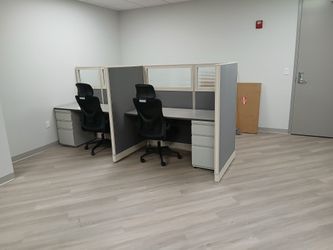 Used Reupholstered Cubicles Sale $695.00