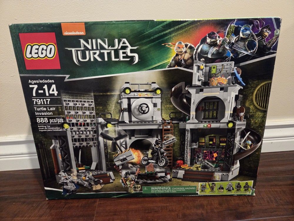 Lego -Ninja Turtle Series 79117 ( Collectors Item : 2014)