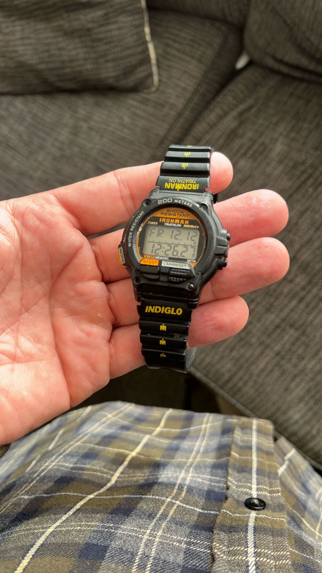 Timex Vintage Ironman Triathlon Indiglo