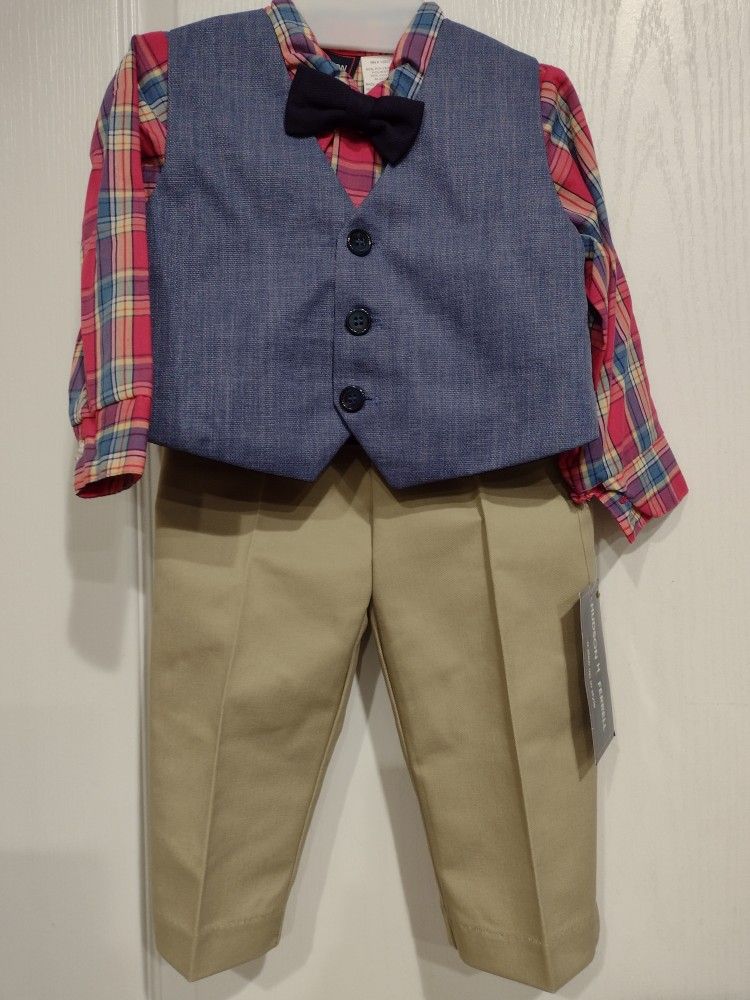 Toddler 4 PC Vest  Suit