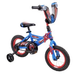 12” Spiderman Bike With Training Wheels