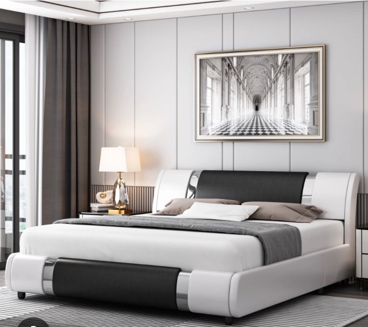 Modern Style Full Size Bed