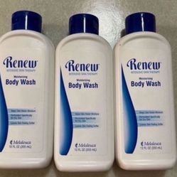 AZ. RENEW BODY WASH. MELELEUCA. 12 OZ. $15.00  EACH. SET PRICE. 