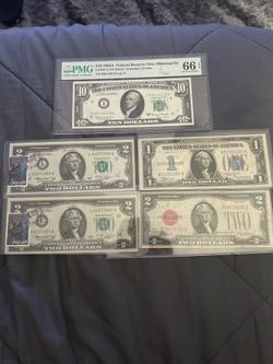 Old currency paper money
