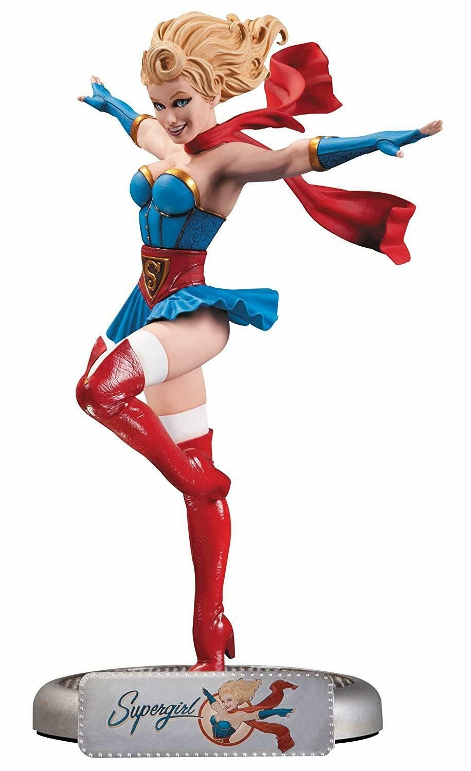 DC Collectibles Bombshells Supergirl Statue Figure Sideshow