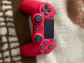 PS4 red wireless control