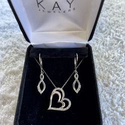 Necklace/Earings Set for VALENTINE’s Day!