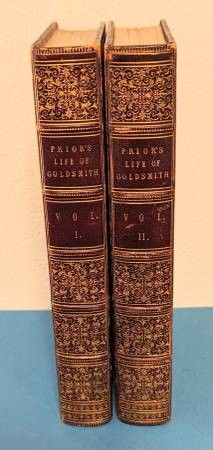 The Life of Oliver Goldsmith by James Prior 1837

