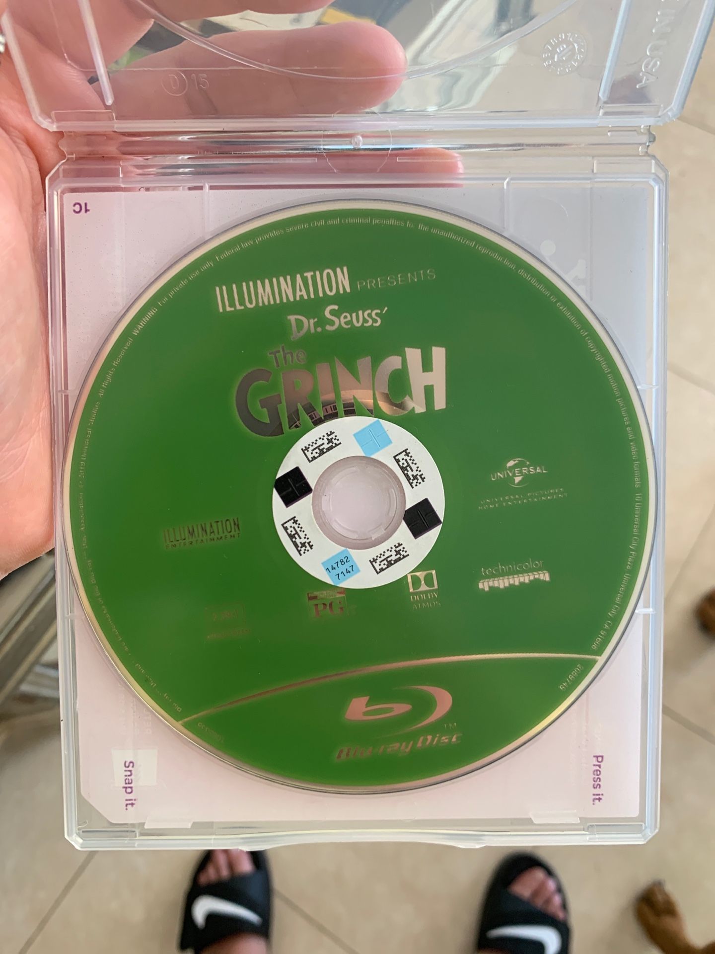 The Grinch (2019) Blu Ray