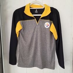Steelers Pullover Youth MEDIUM 10/12