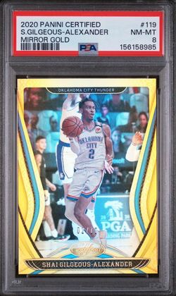 SGA Mirror Gold /10 PSA 8 jersey match (02/10)