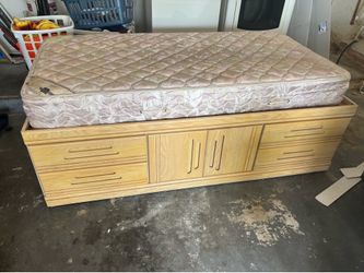 Twin Bed and Bed Frame