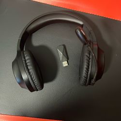 Gaming Headset With Dongle And Detachable Microphone