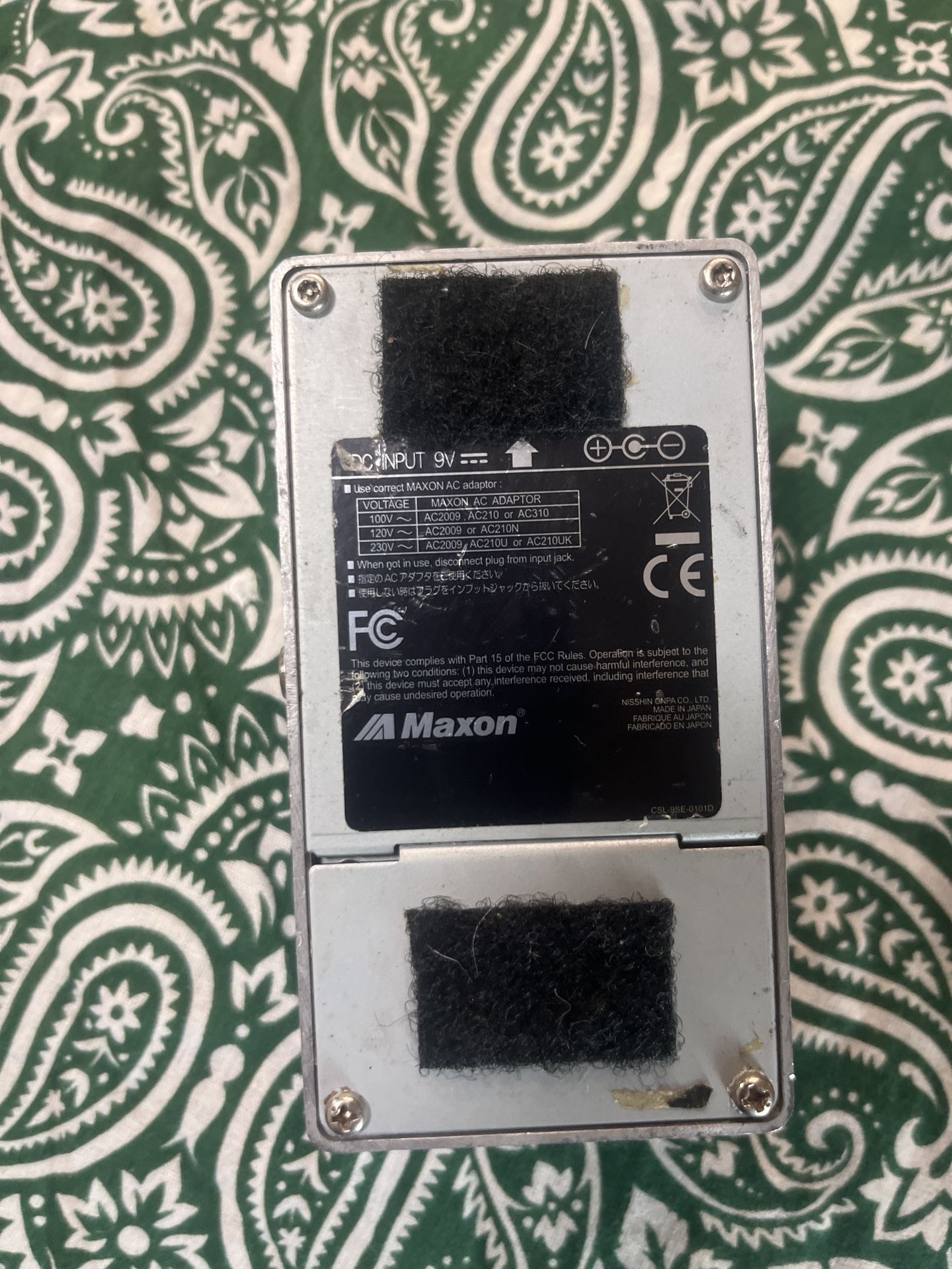 Maxon FF10 Elements Fire fuzz pedal